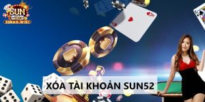 Xóa tài khoản Sun52